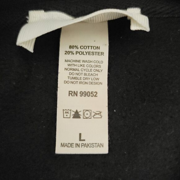 Serena Williams GOAT Grand Slam Pullover Hoodie Sweatshirt Womens Black Size L - Picture 11 of 11